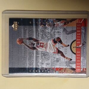1998 Upper Deck Michael Jordan Greater Heights Card